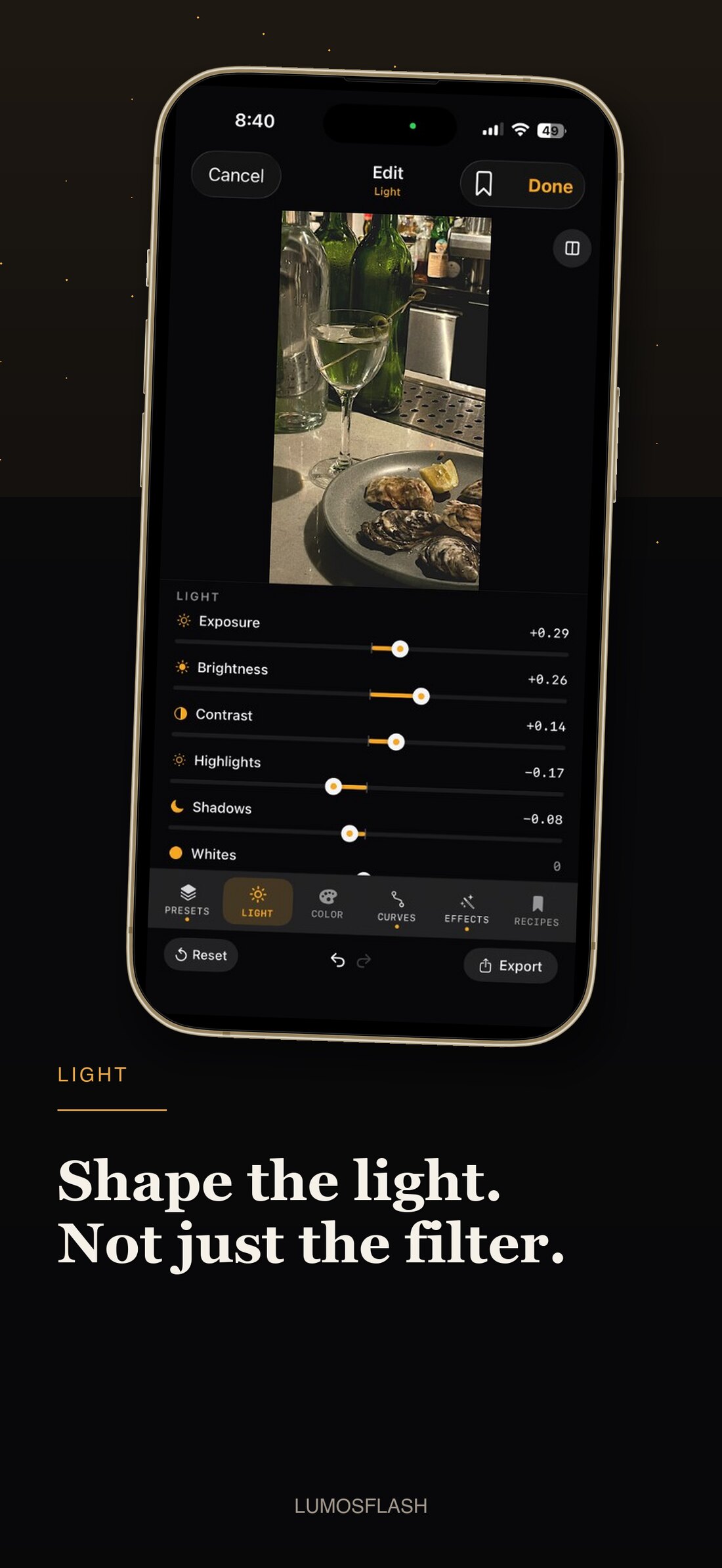 Light tools